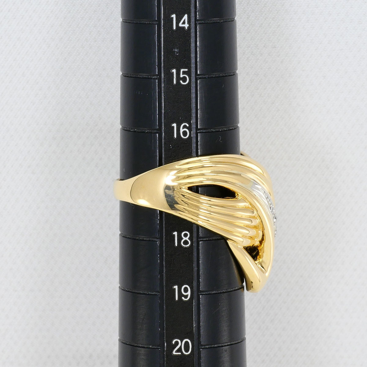 Unbranded Platinum Yellow Gold Yellow Gold (18K) Platinum 900 Band Ring (Pre-Owned)