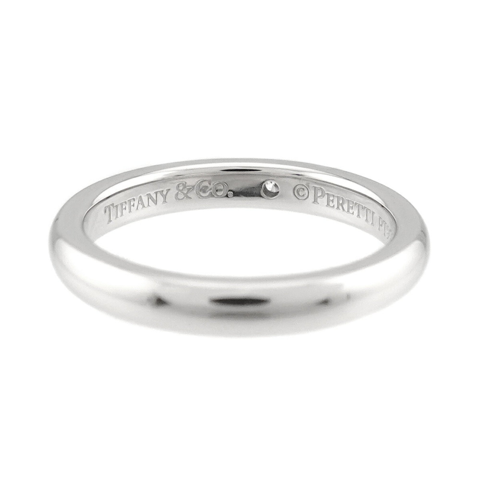 Tiffany Platinum 950 Band Ring (Pre-Owned)