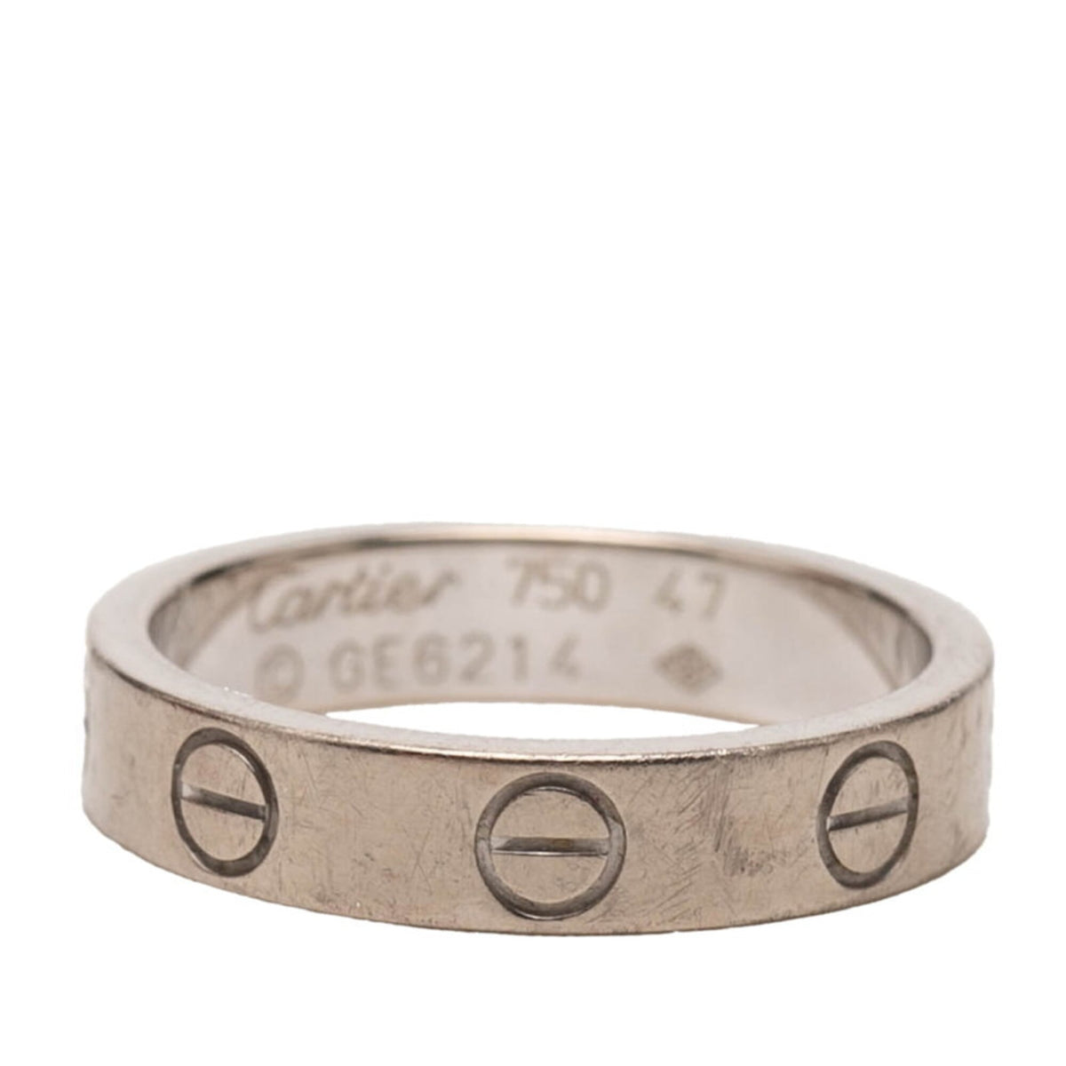Cartier White Gold (18K) Band Ring (Pre-Owned)