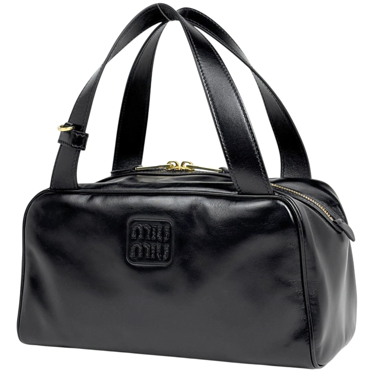 Miu Miu Black Leather Handbag (Pre-Owned)