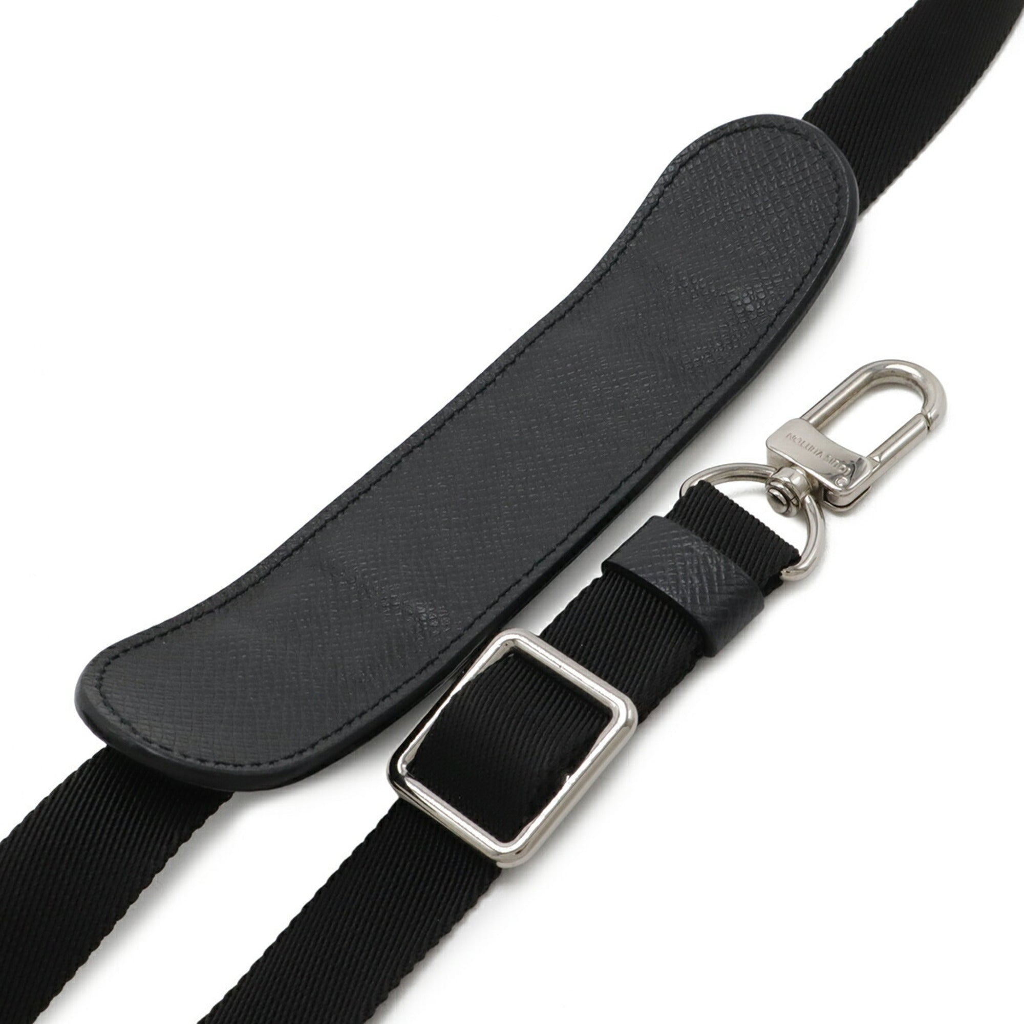 Louis Vuitton Black Gray Monogram Eclipse Canvas Pochette Pouch Shoulder Bag Sling Bag (Pre-Owned)