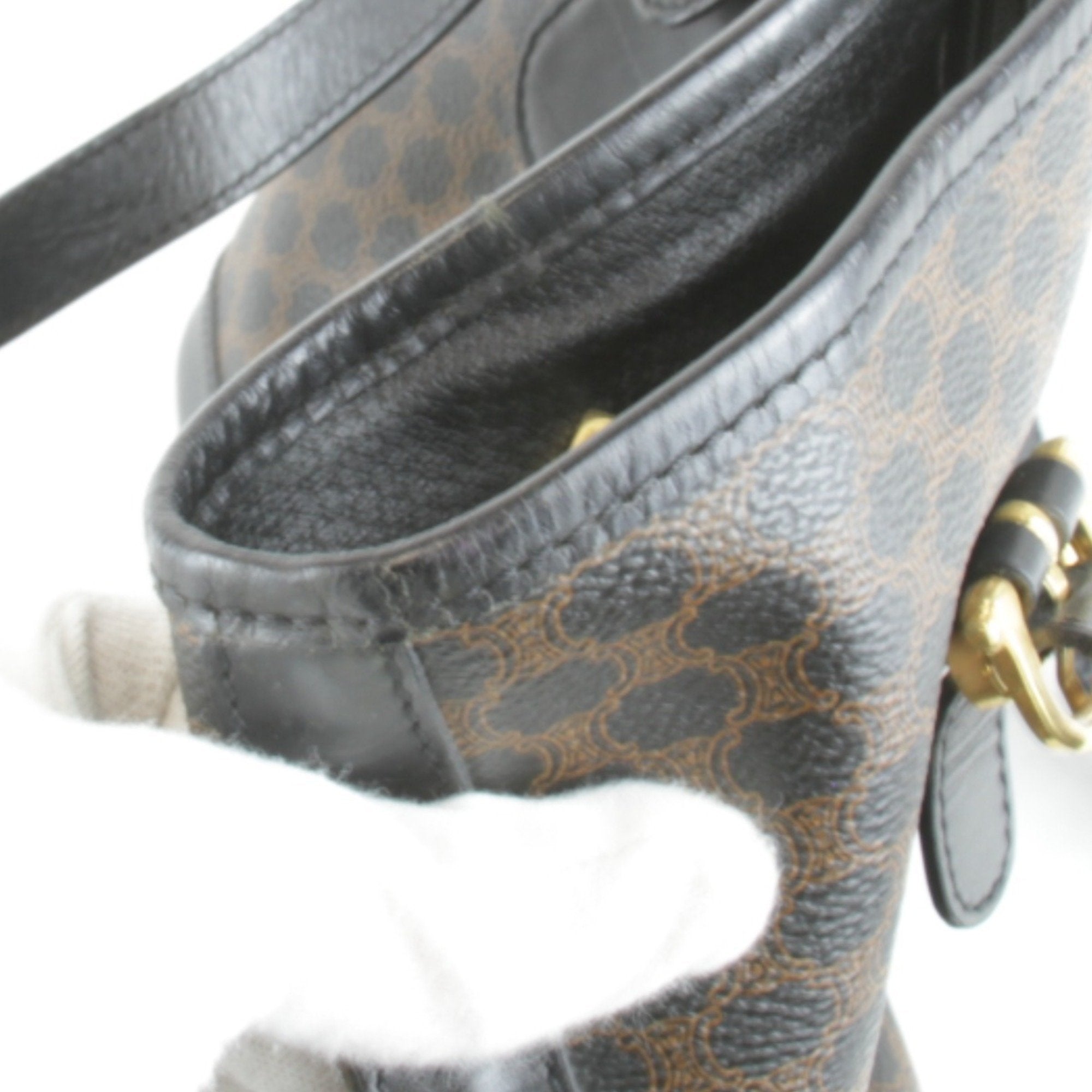 Celine Black Pvc Handbag (Pre-Owned)
