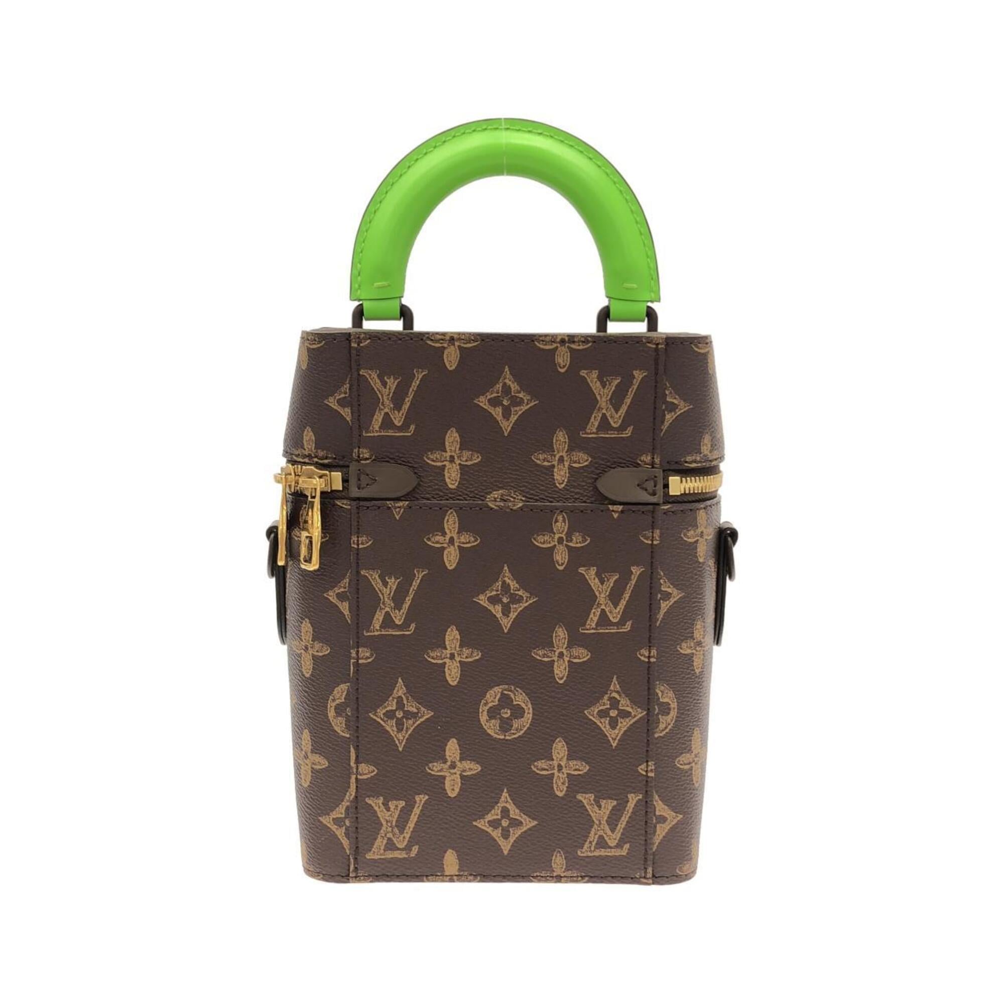 Louis Vuitton Monogram Marron Coated Canvas Handbag (Pre-Owned)