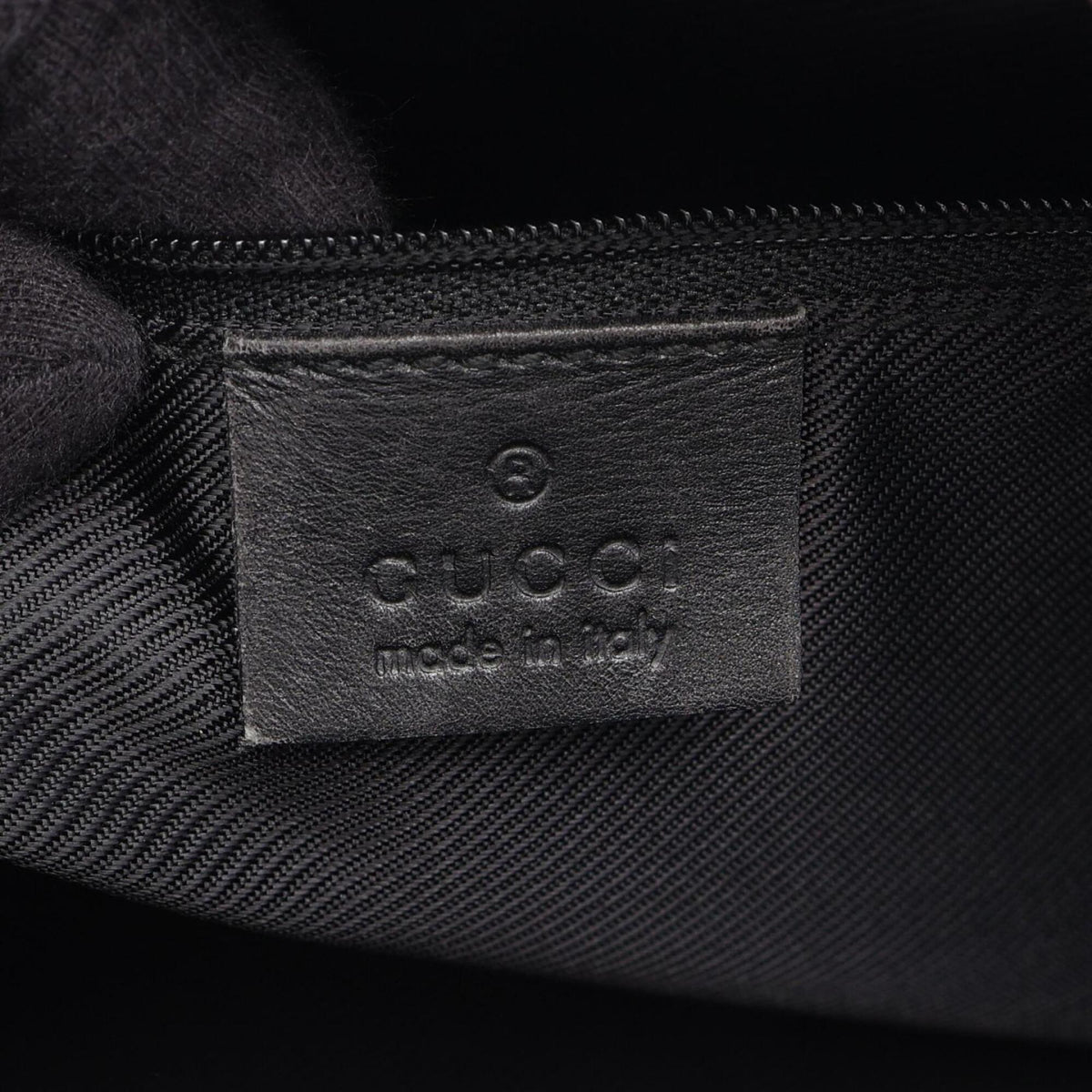 Gucci Gg Canvas Black Gg Canvas Leather Handbag (Pre-Owned)