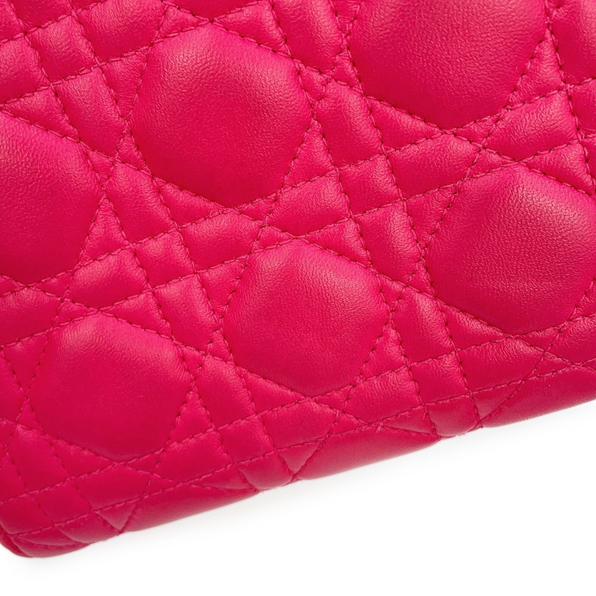 Christian Dior Pink Leather Handbag (Pre-Owned)
