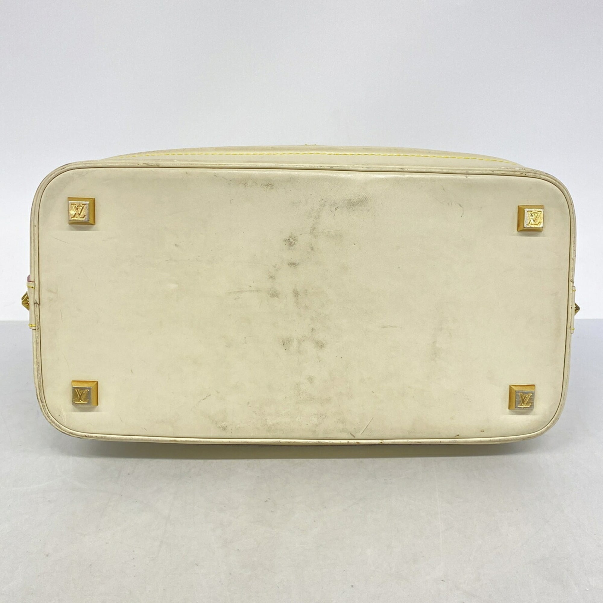 Louis Vuitton Blanc Handbag (Pre-Owned)