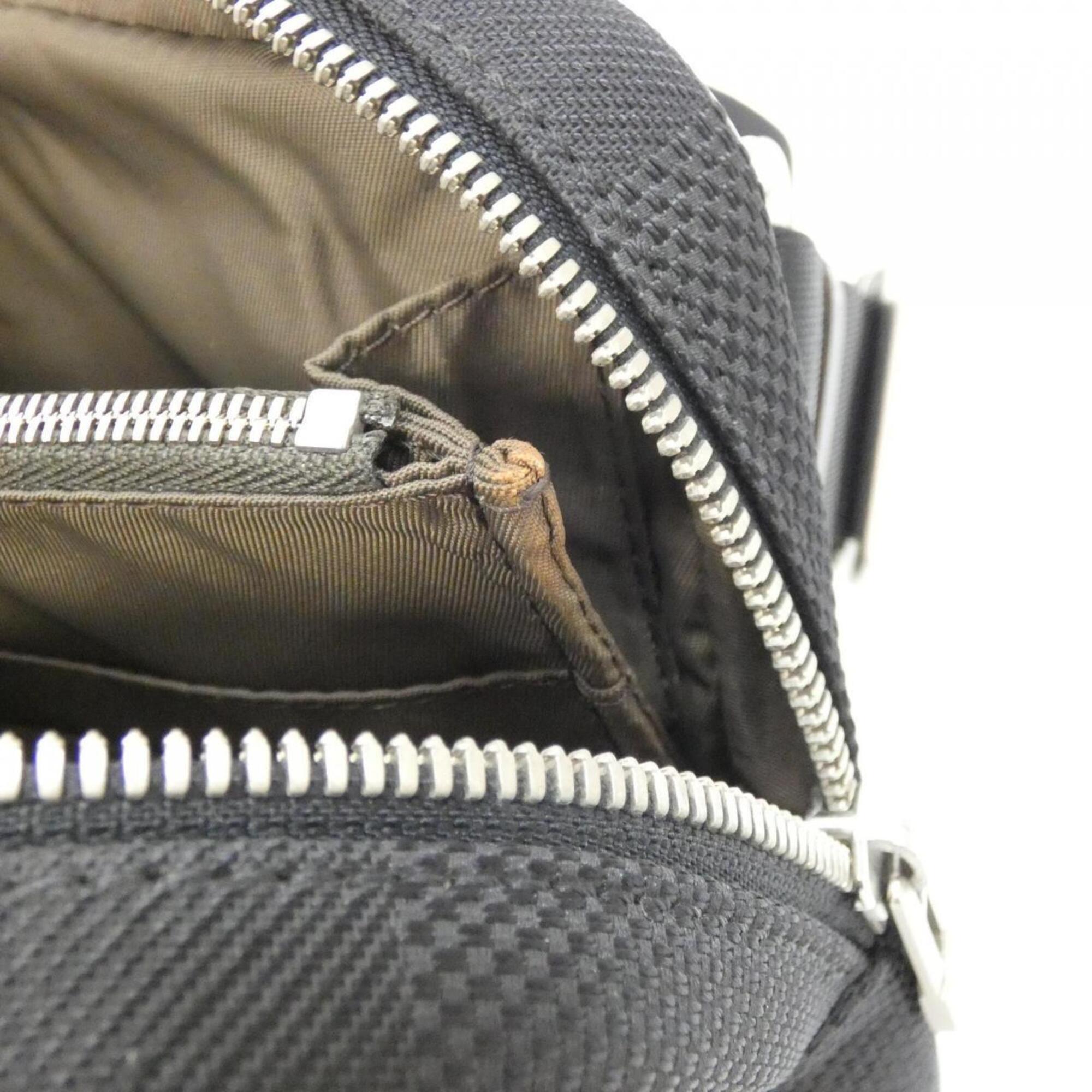 Louis Vuitton Black Canvas Handbag (Pre-Owned)