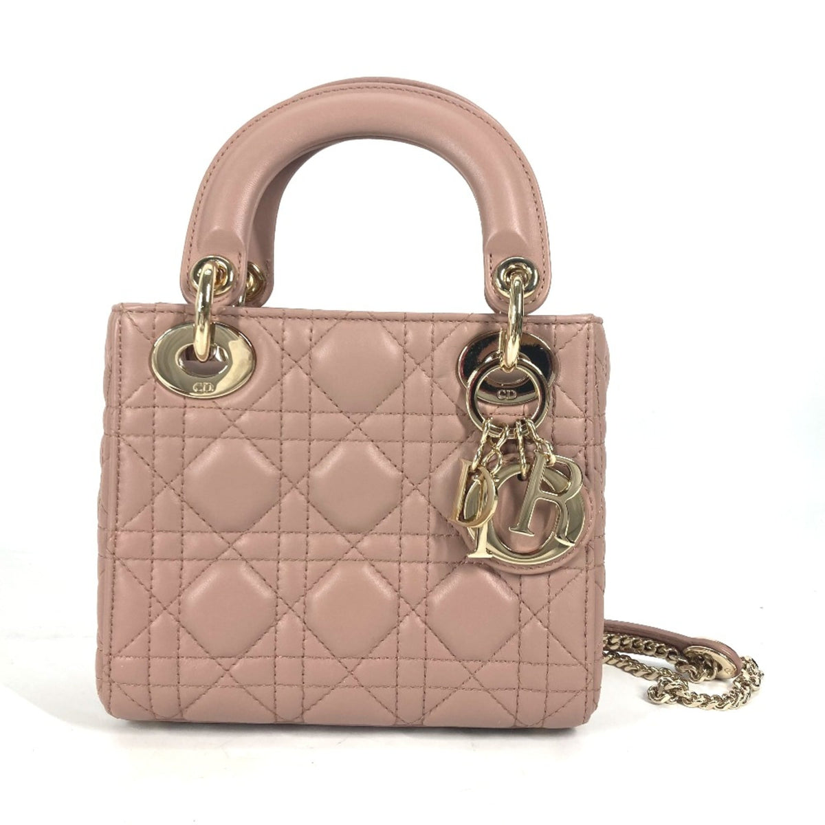 Christian Dior Beige Leather Handbag (Pre-Owned)