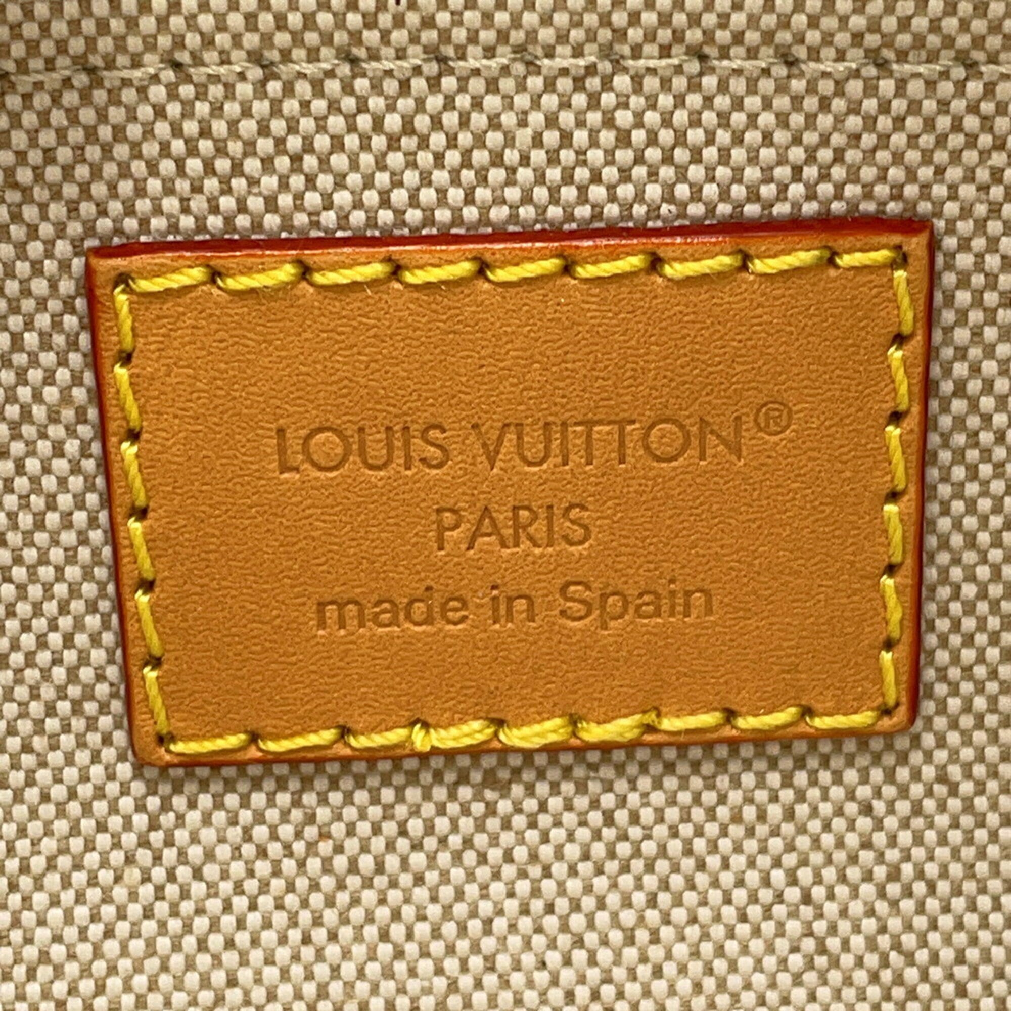 Louis Vuitton Monogram Blue Monogram Handbag Shoulder Bag (Pre-Owned)