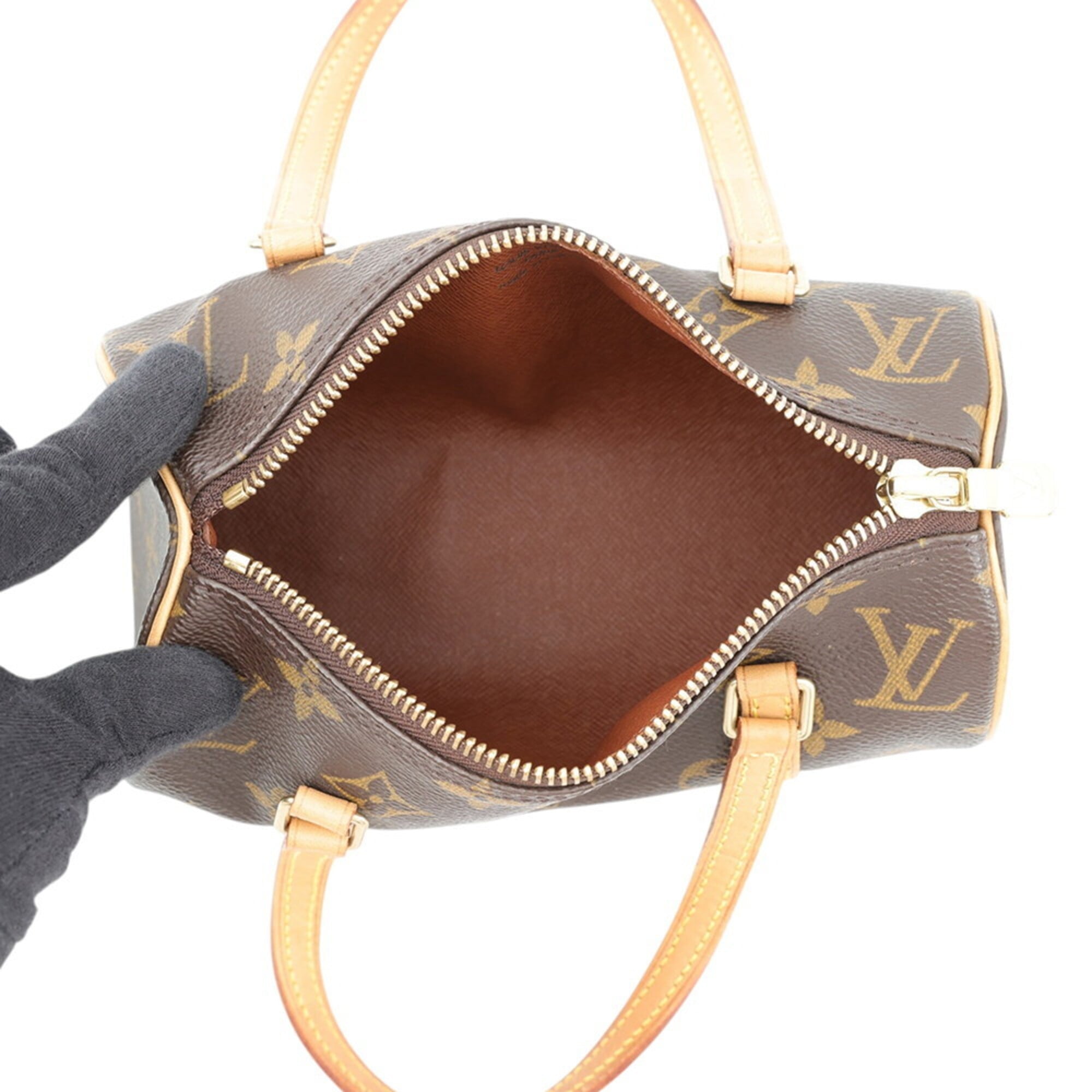 Louis Vuitton Brown Monogram Handbag Pochette (Pre-Owned)