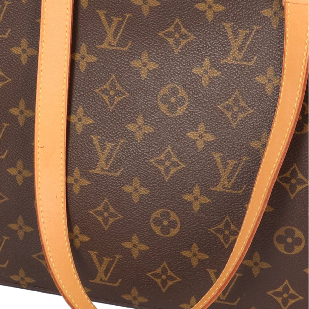 Louis Vuitton Monogram Brown Monogram Canvas Handbag Tote Bag (Pre-Owned)