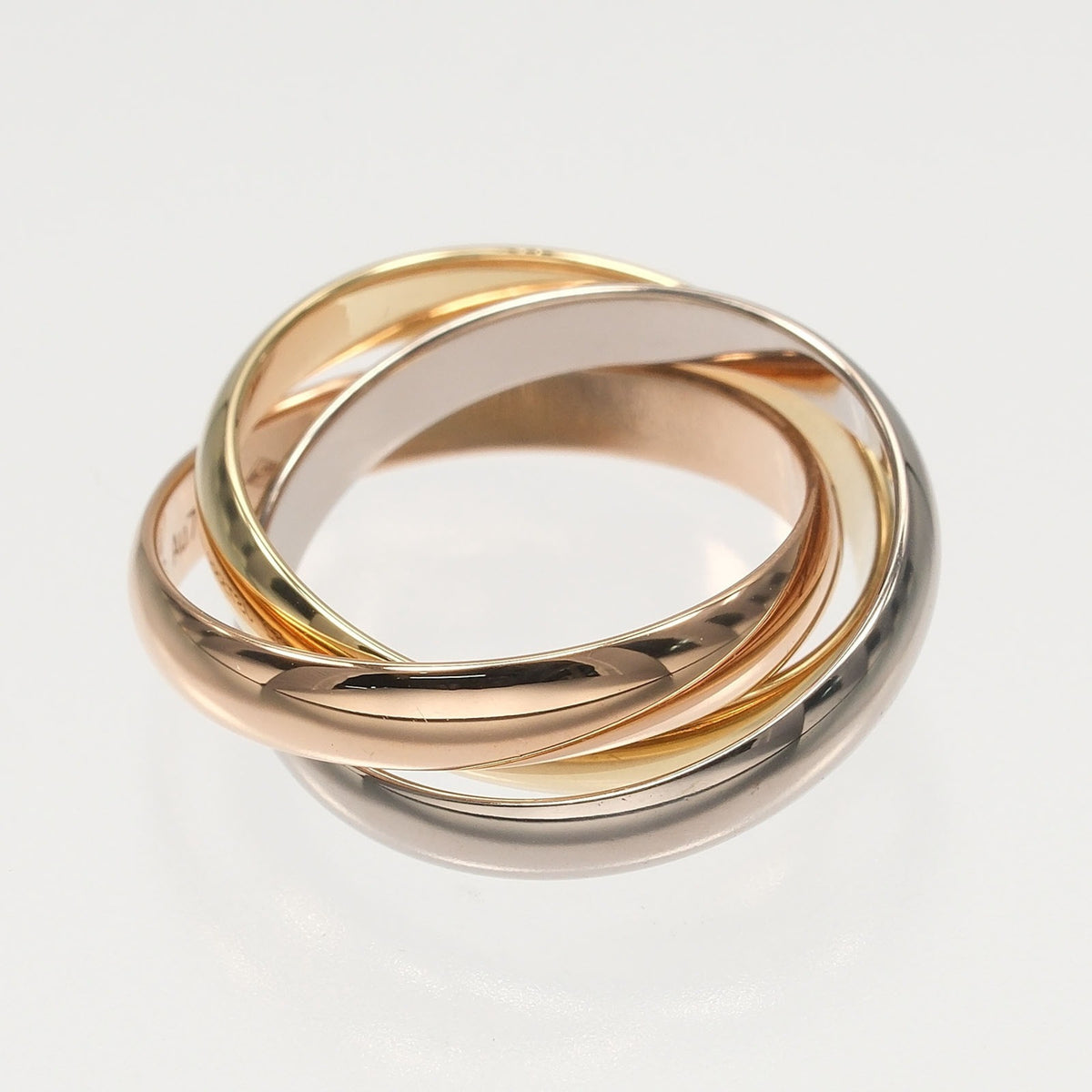 Cartier Yellow Gold (18K) Pink Gold (18K) White Gold (18K) Band Ring (Pre-Owned)