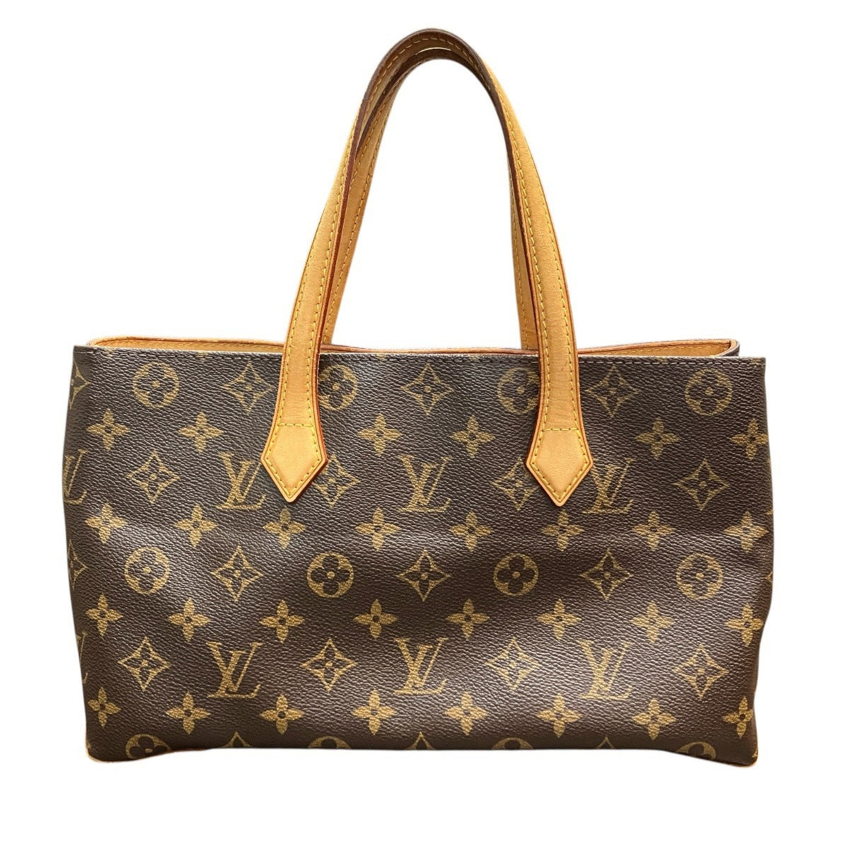 Louis Vuitton Brown Monogram Canvas Handbag (Pre-Owned)