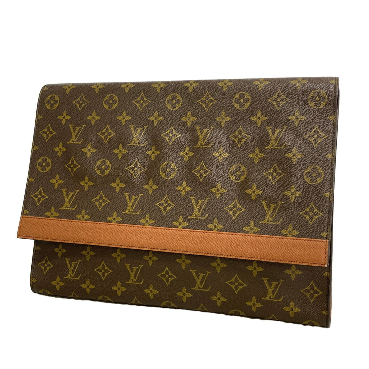 Louis Vuitton Brown Clutch Bag (Pre-Owned)
