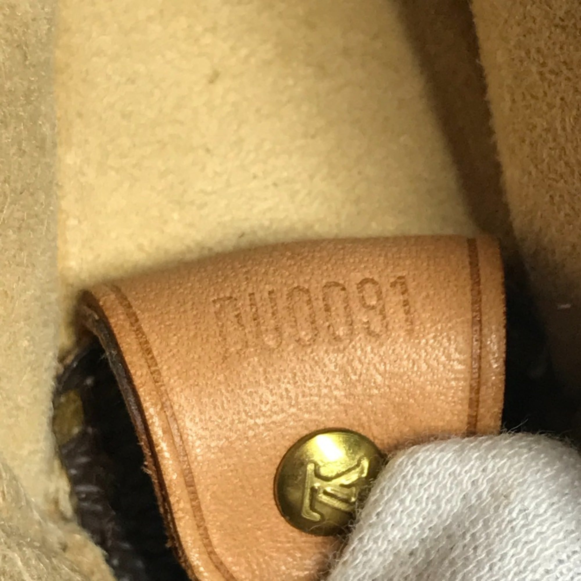 Louis Vuitton Brown Monogram Canvas Handbag Shoulder Bag (Pre-Owned)