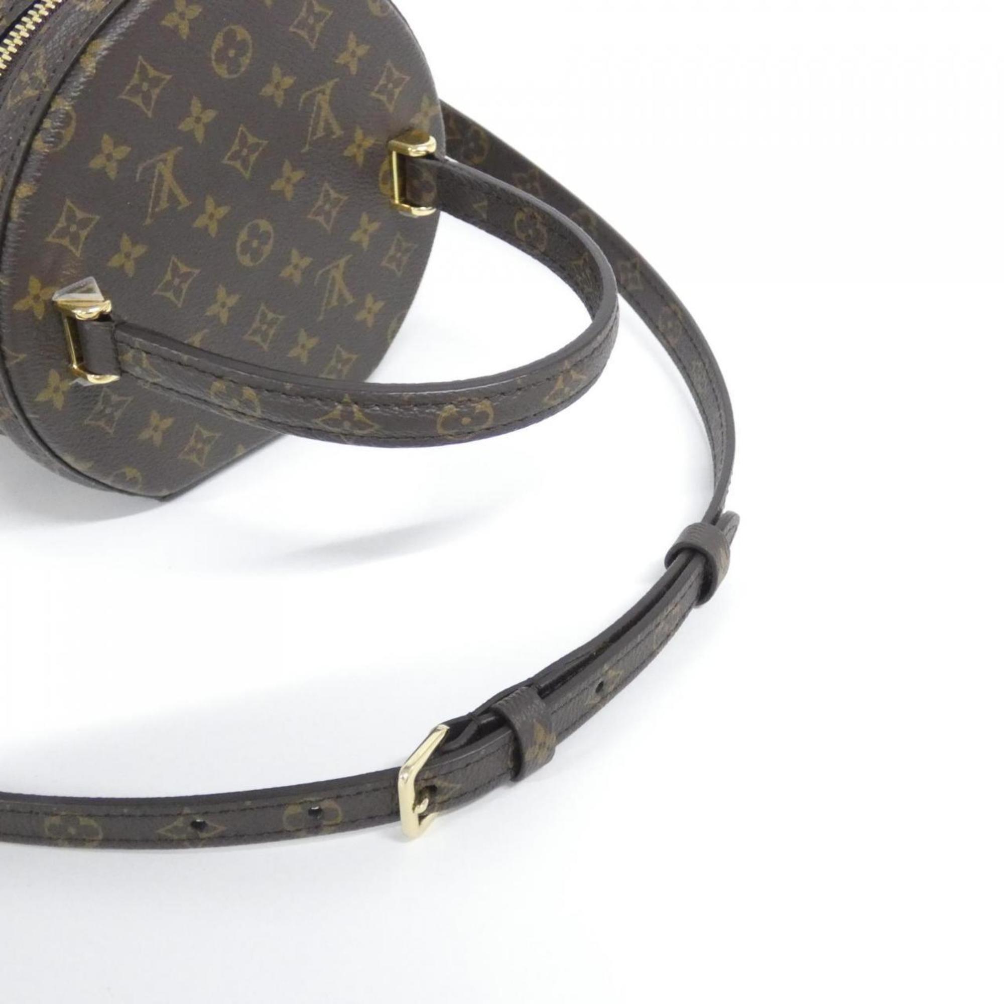 Louis Vuitton Brown Coated Canvas Handbag (Pre-Owned)