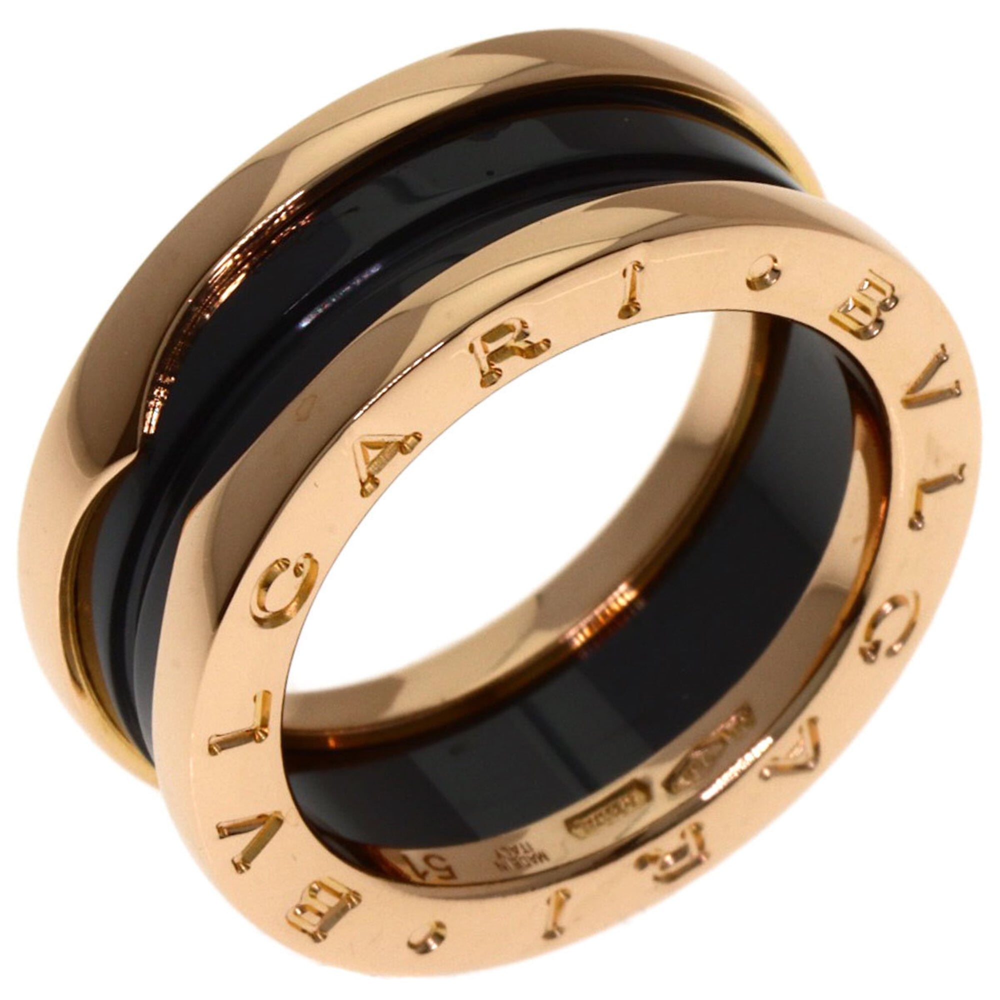 Bvlgari Pink Gold (18K) Band Ring (Pre-Owned)
