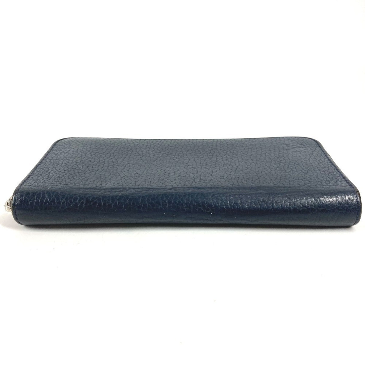 Louis Vuitton Galle Navy Long Wallet (Bi-Fold) (Pre-Owned)