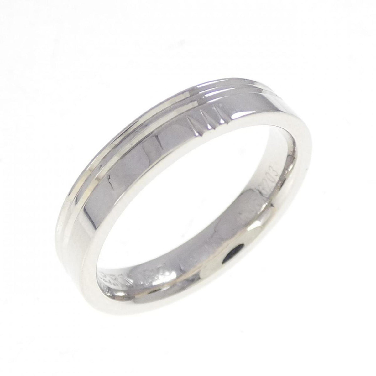 Hermes White Gold (18K) Band Ring (Pre-Owned)