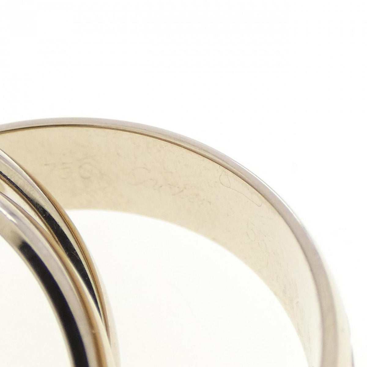 Cartier White Gold White Gold (18K) Band Ring (Pre-Owned)
