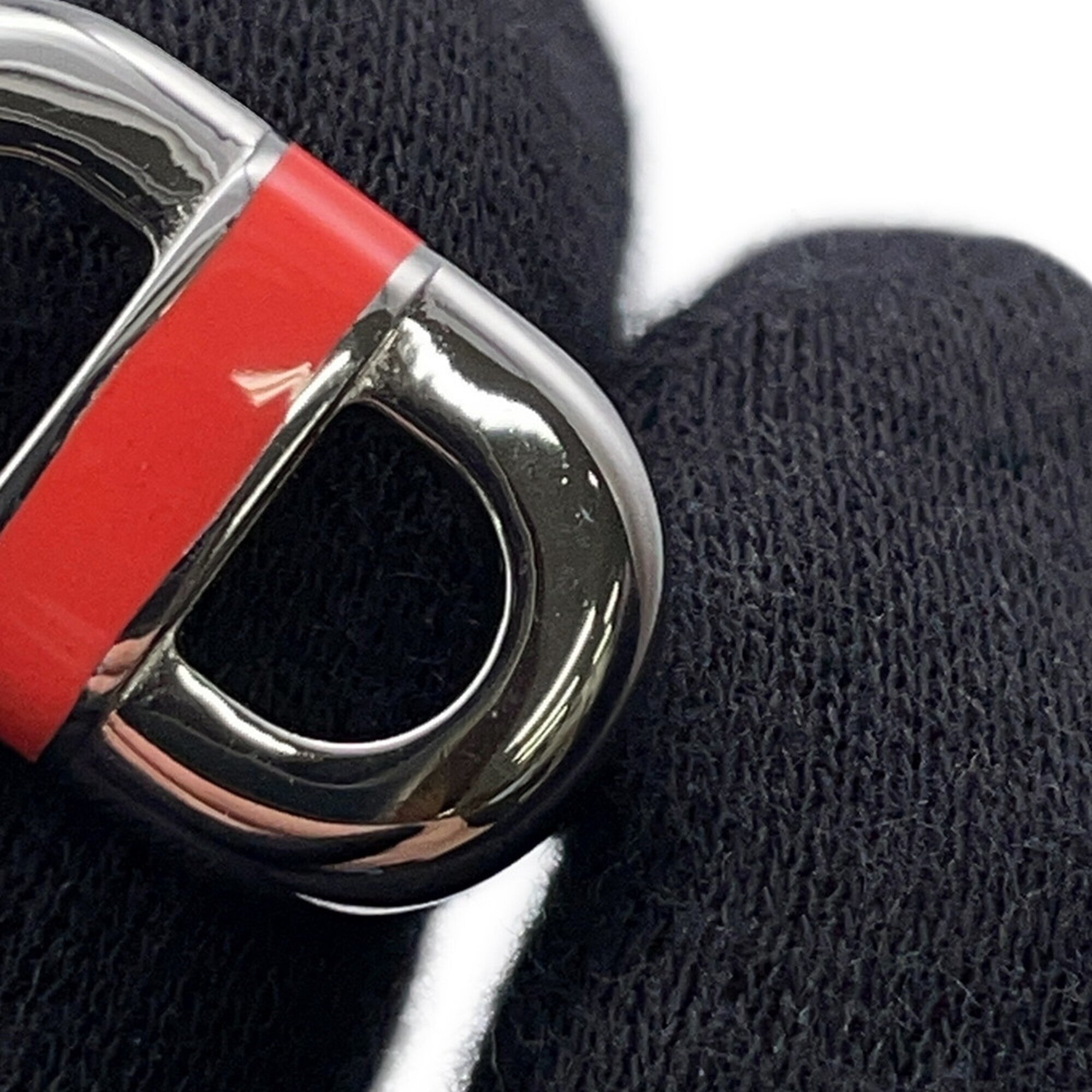 Hermes Silver Silver 925 Band Ring (Pre-Owned)