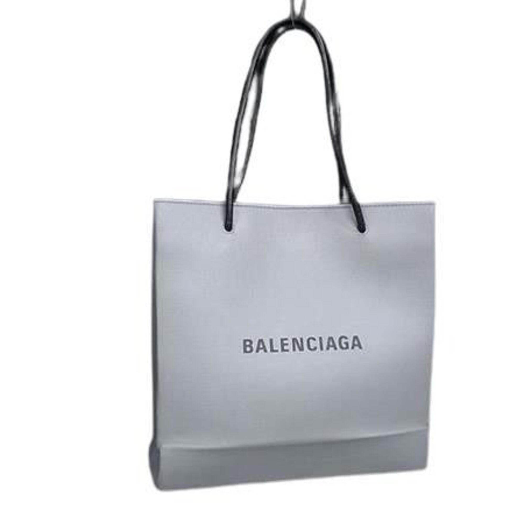 Balenciaga Gray Leather Handbag (Pre-Owned)