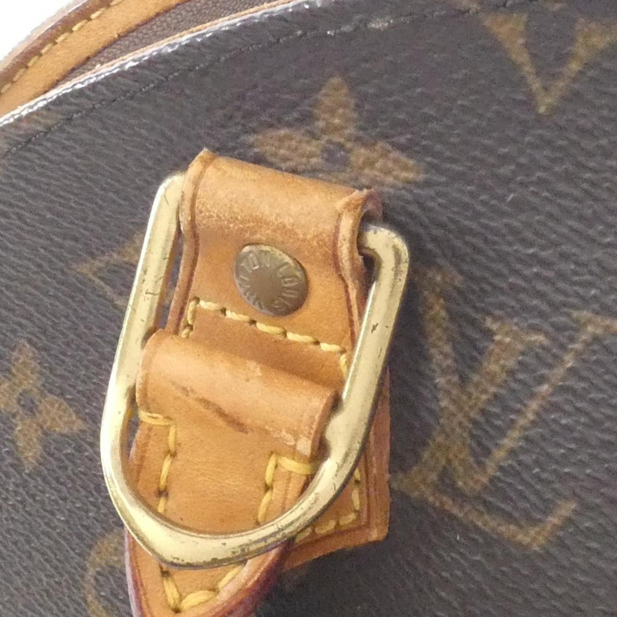 Louis Vuitton Brown Coated Canvas Handbag (Pre-Owned)