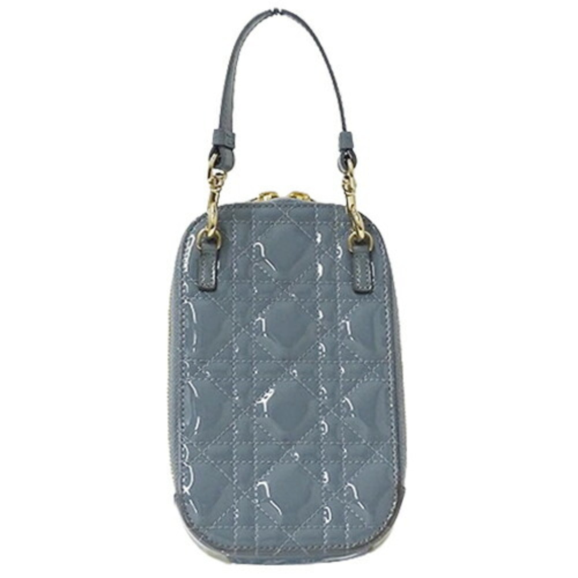 Christian Dior Patent Leather Pouch (Pre-Owned)