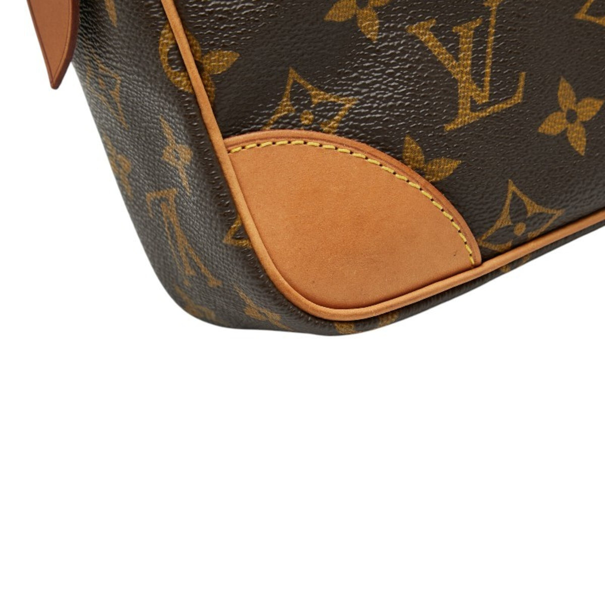 Louis Vuitton Brown Pvc Leather Clutch Bag (Pre-Owned)