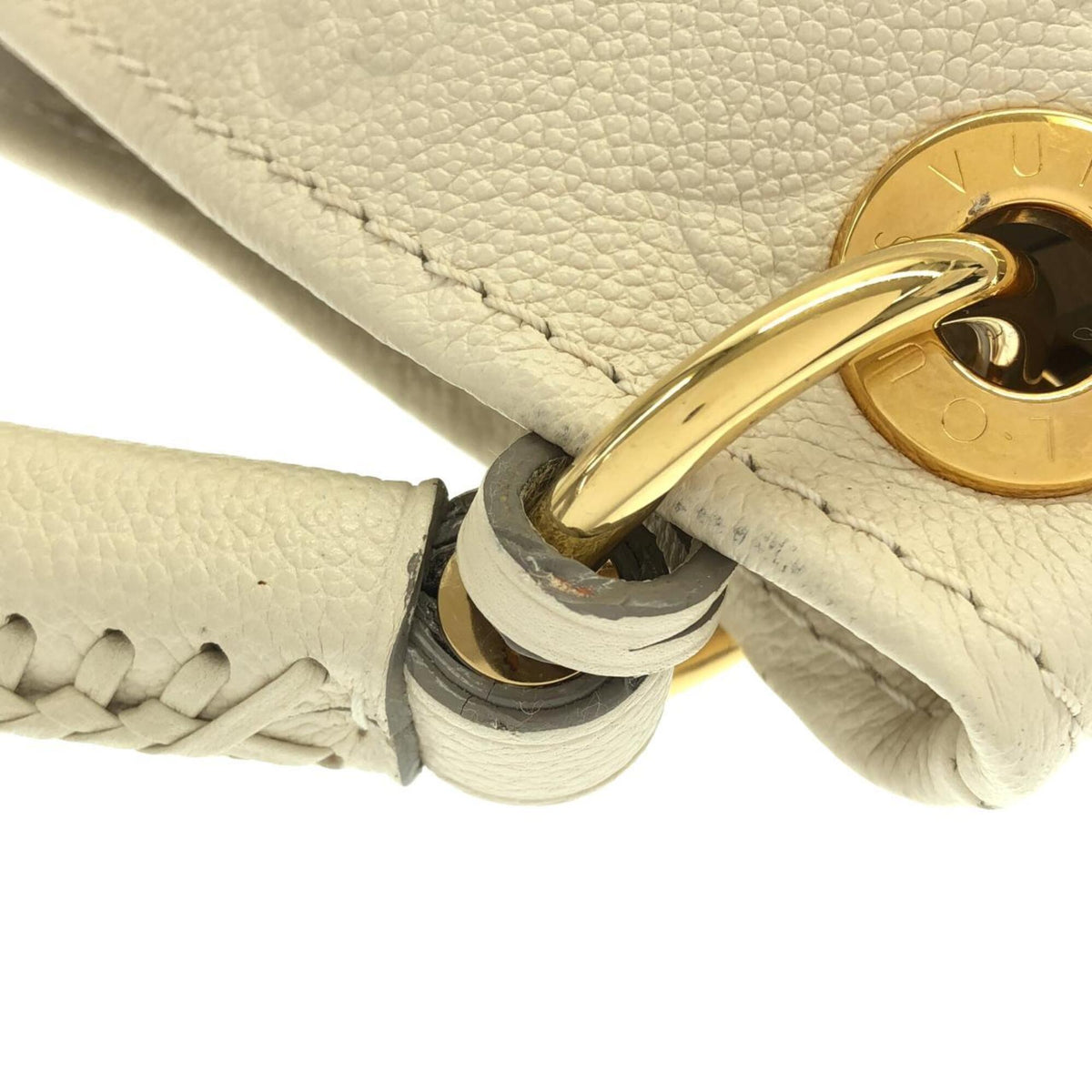 Louis Vuitton Neige Leather Shoulder Bag (Pre-Owned)
