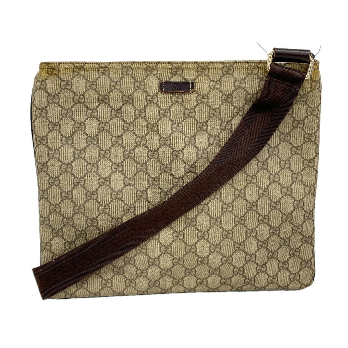 Gucci Brown Pvc Shoulder Bag (Pre-Owned)