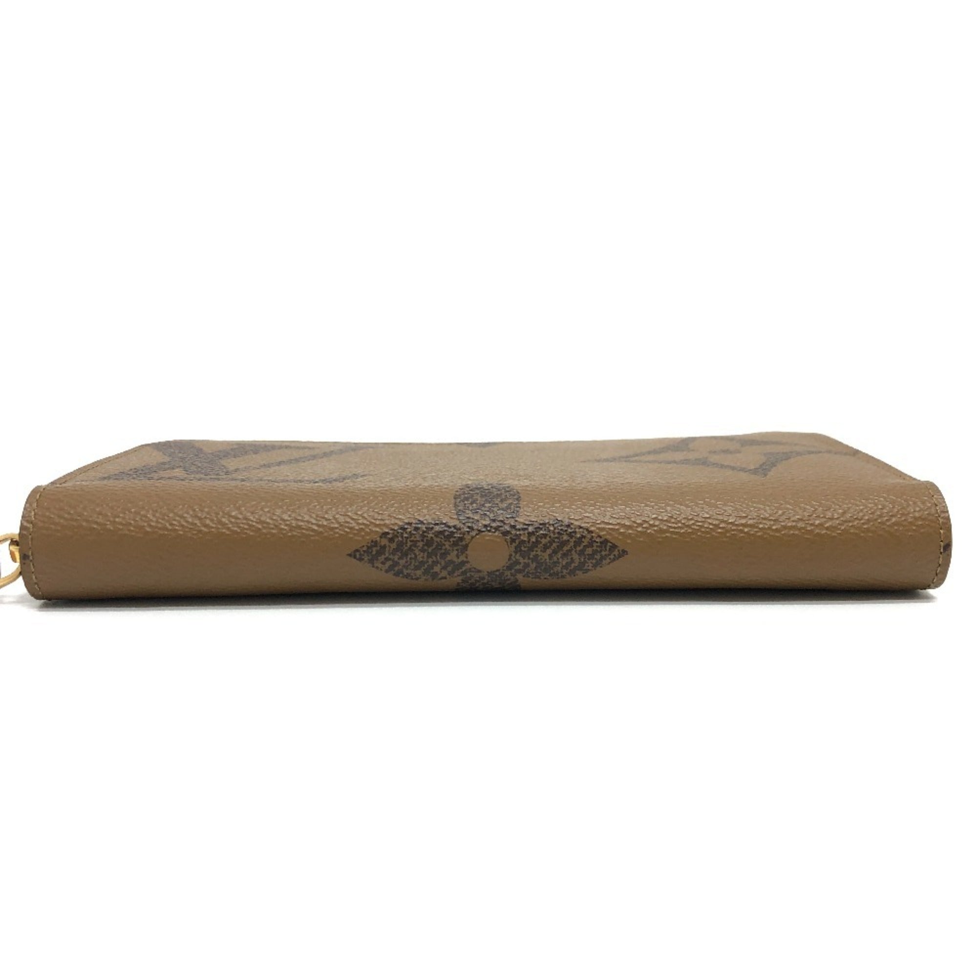 Louis Vuitton Monogram Reverse Brown Monogram Reverse Long Wallet (Bi-Fold) (Pre-Owned)