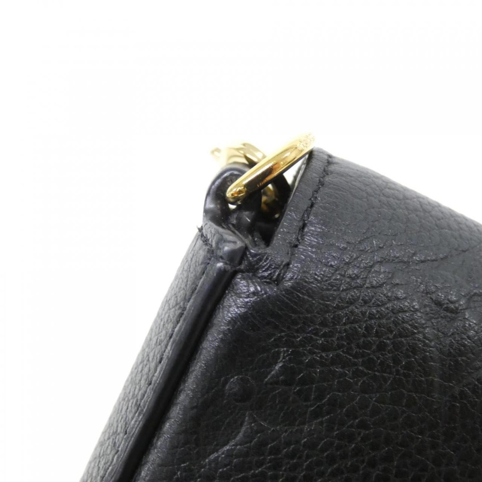 Louis Vuitton Black Monogram Empreinte Pochette Shoulder Bag (Pre-Owned)