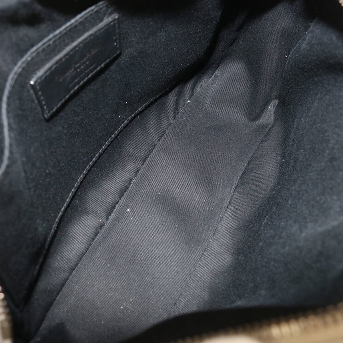 Saint Laurent Gray Leather Shoulder Bag (Pre-Owned)