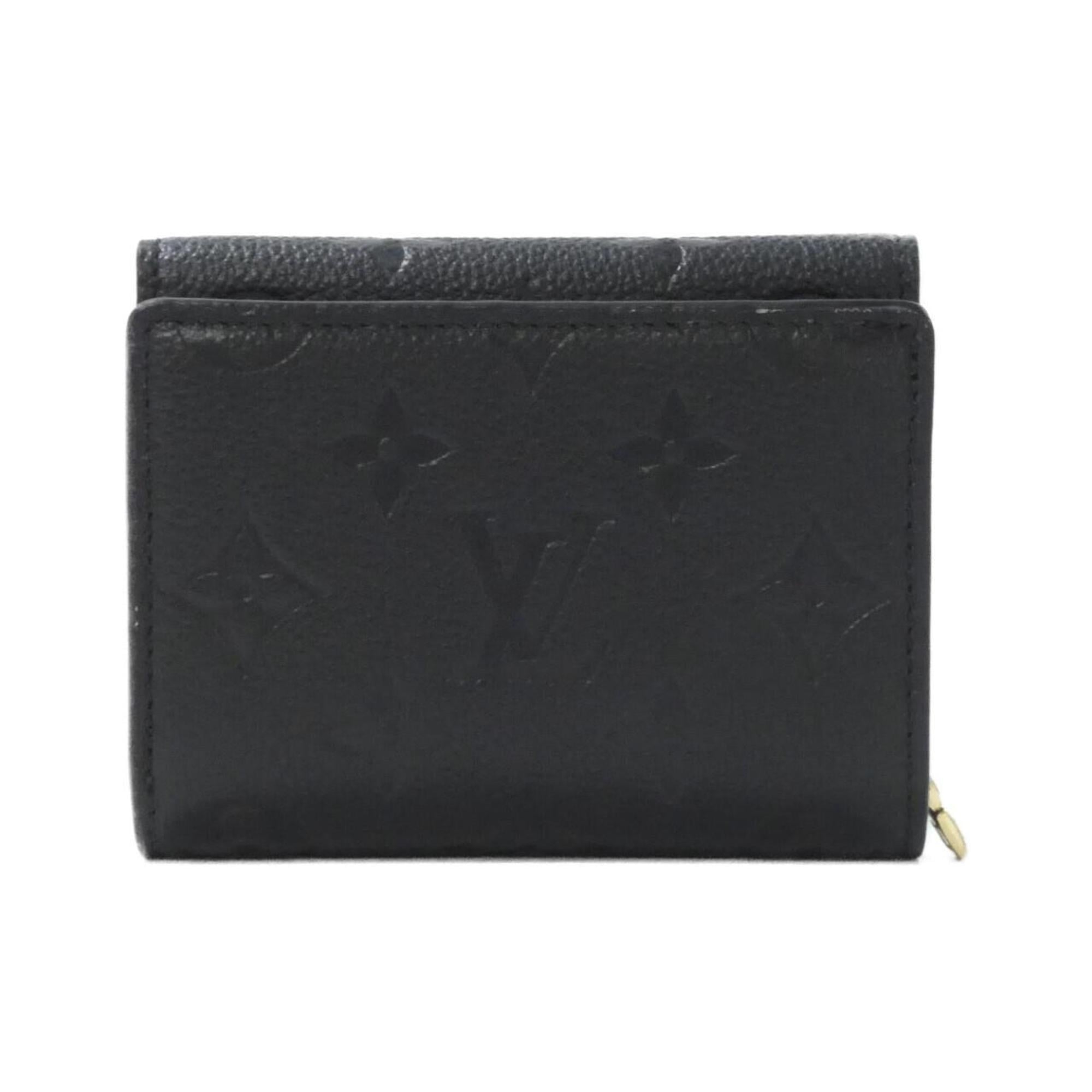 Louis Vuitton Black Monogram Monogram Empreinte Leather Wallet (Bi-Fold) (Pre-Owned)