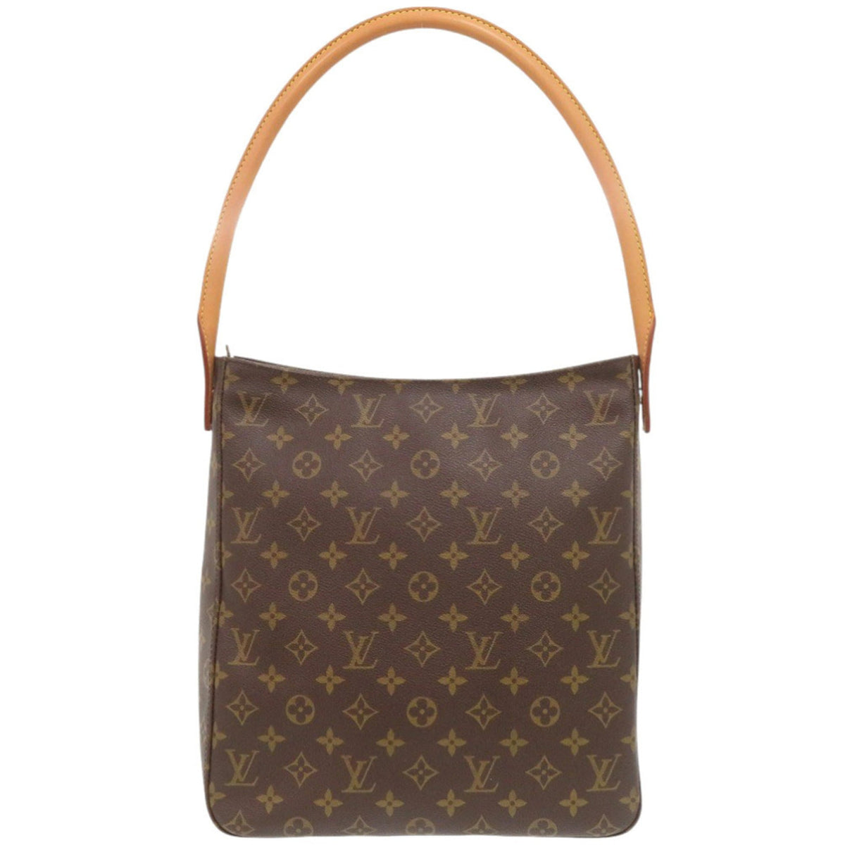 Louis Vuitton Brown Monogram Shoulder Bag (Pre-Owned)