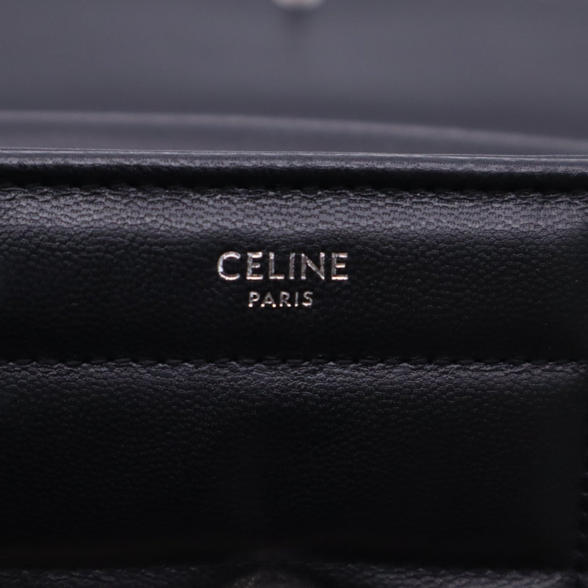 Celine Black Leather Shoulder Bag (Pre-Owned)