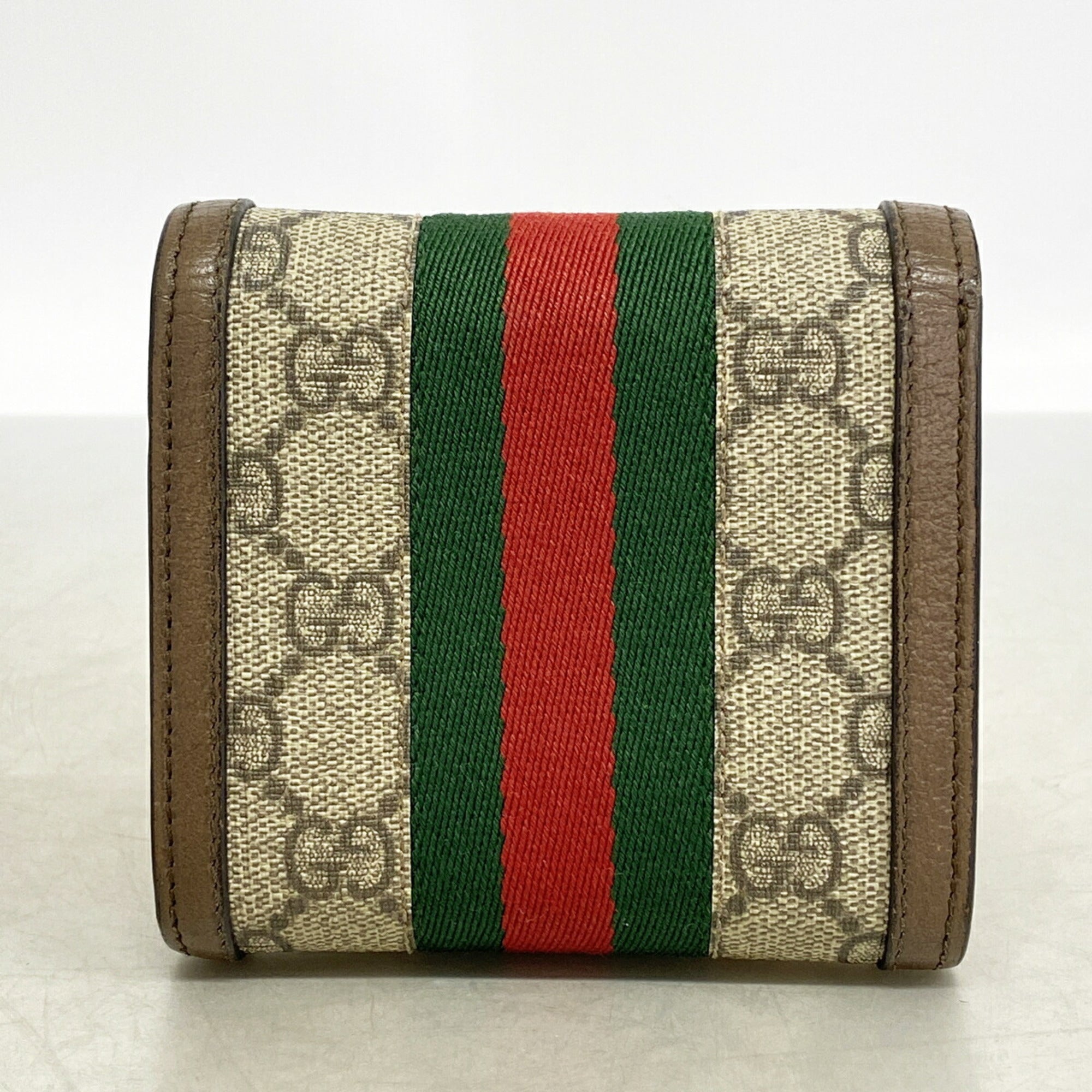 Gucci Brown Pvc Wallet (Bi-Fold) (Pre-Owned)
