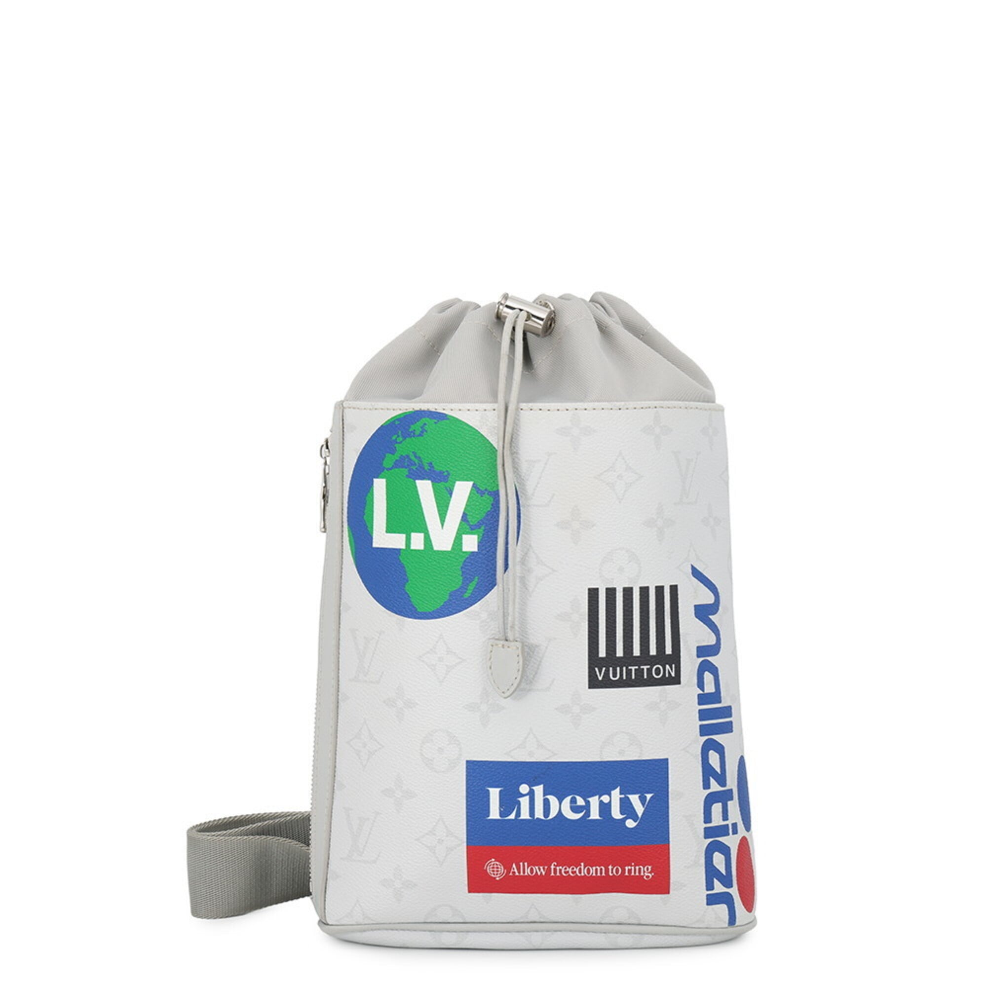 Louis Vuitton Monogram Blanc Monogram Sling Bag (Pre-Owned)