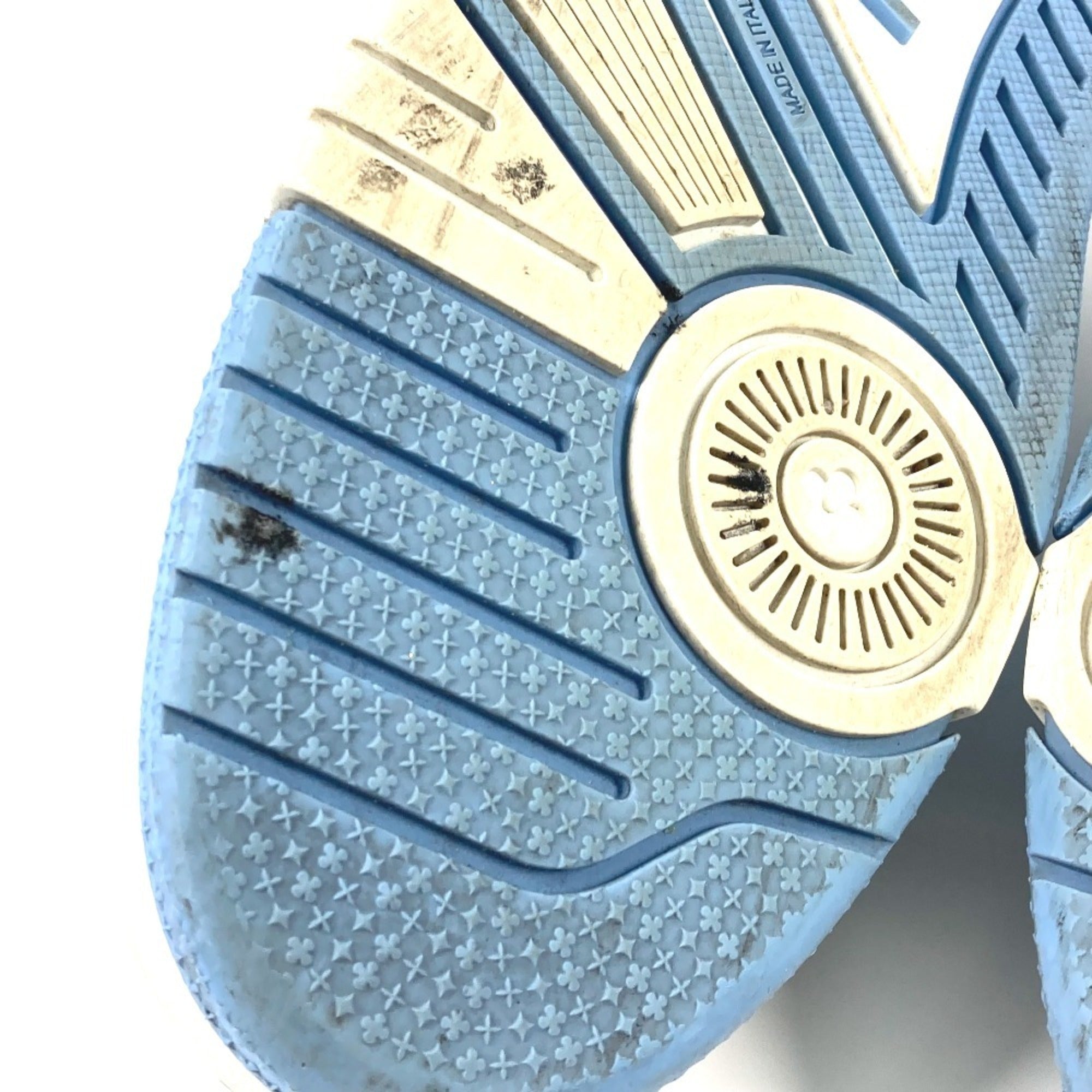 Louis Vuitton Blue White Sneakers (Pre-Owned)