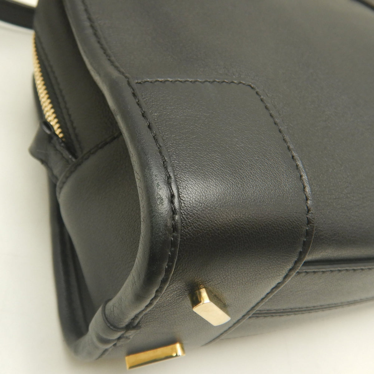 Loewe Amazona Black Leather Handbag (Pre-Owned)