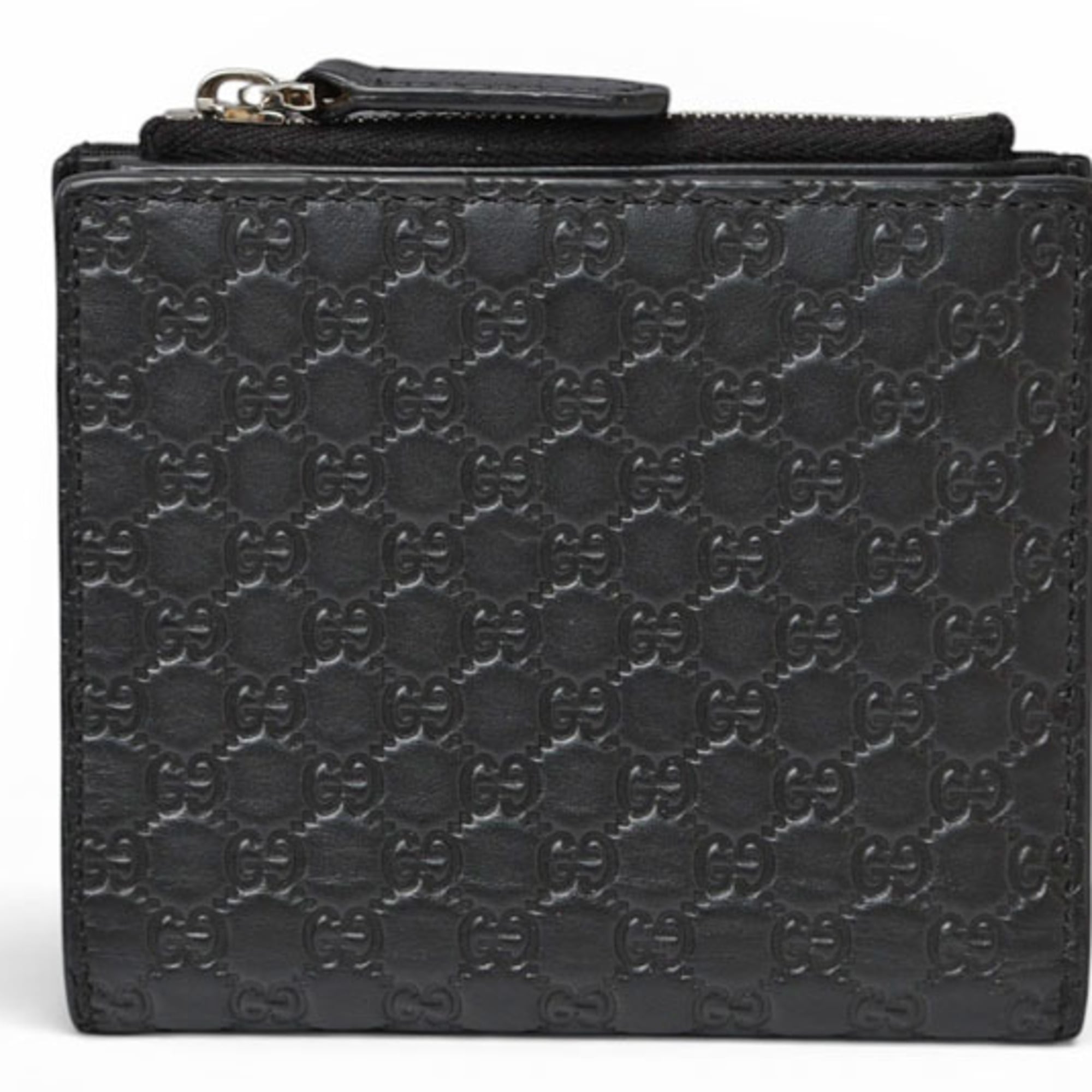 Gucci Black Leather Wallet (Bi-Fold) (Pre-Owned)