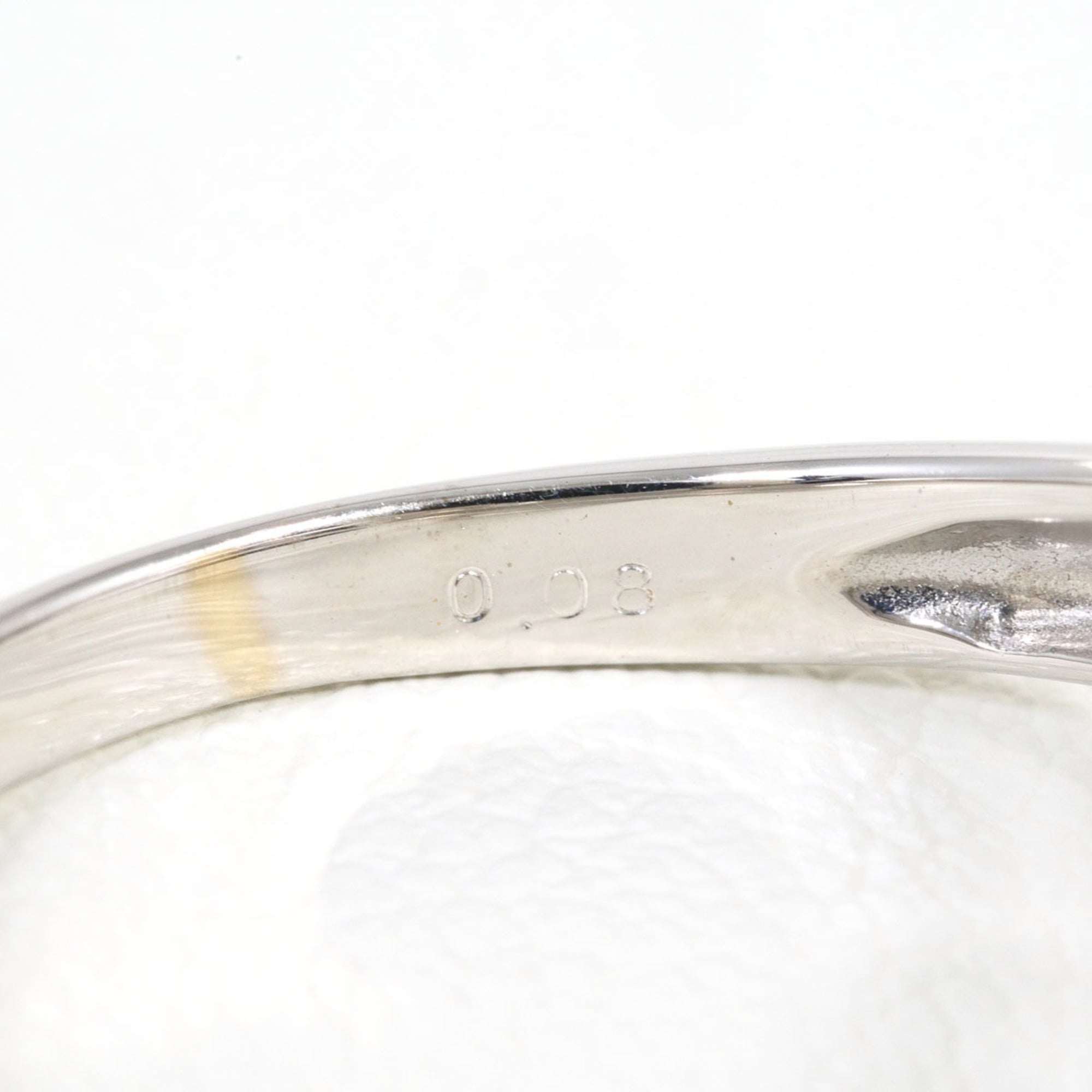 Unbranded White Gold White Gold (14K) Band Ring (Pre-Owned)