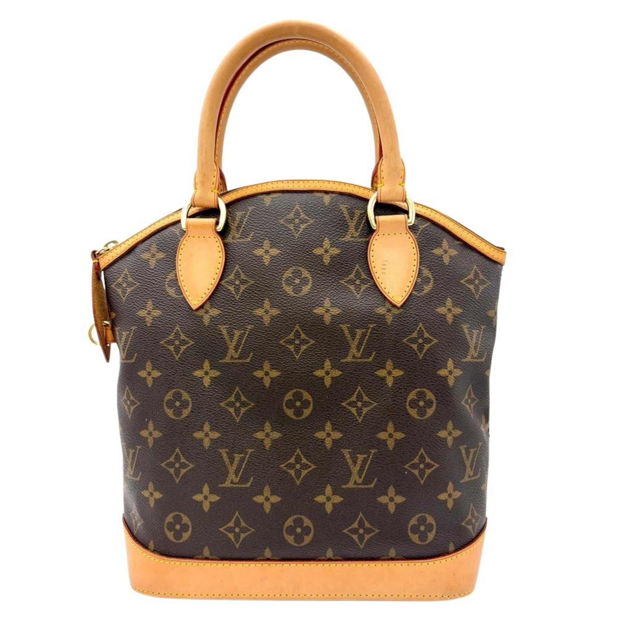 Louis Vuitton Brown Monogram Canvas Handbag (Pre-Owned)