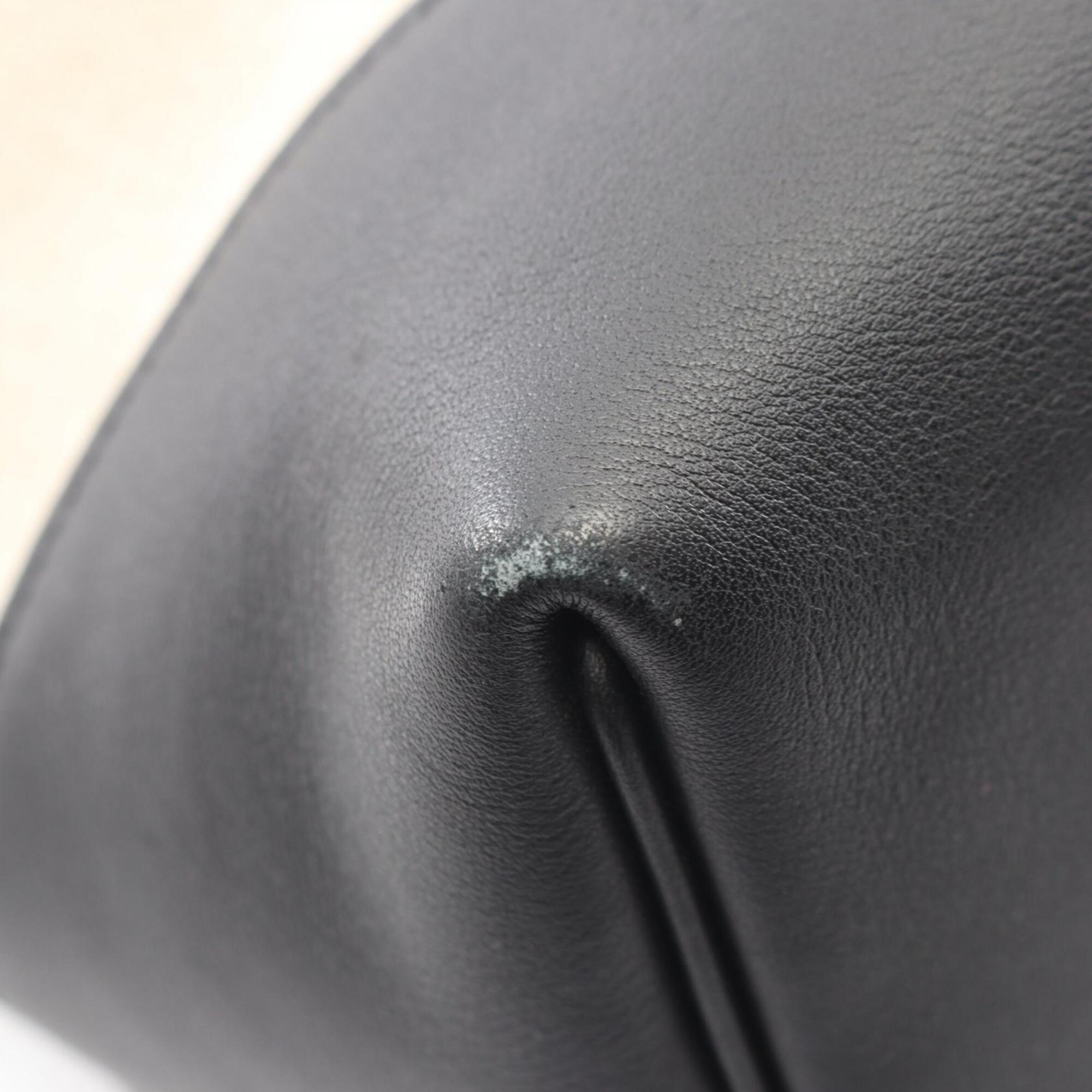 Hermes Beige Black Canvas Leather Backpack (Pre-Owned)