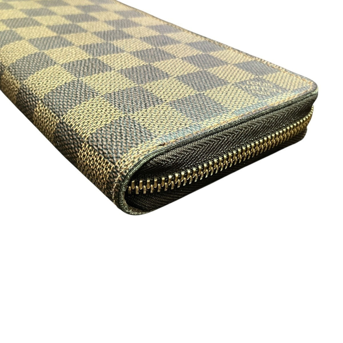 Louis Vuitton Brown Damier Canvas Long Wallet (Bi-Fold) (Pre-Owned)