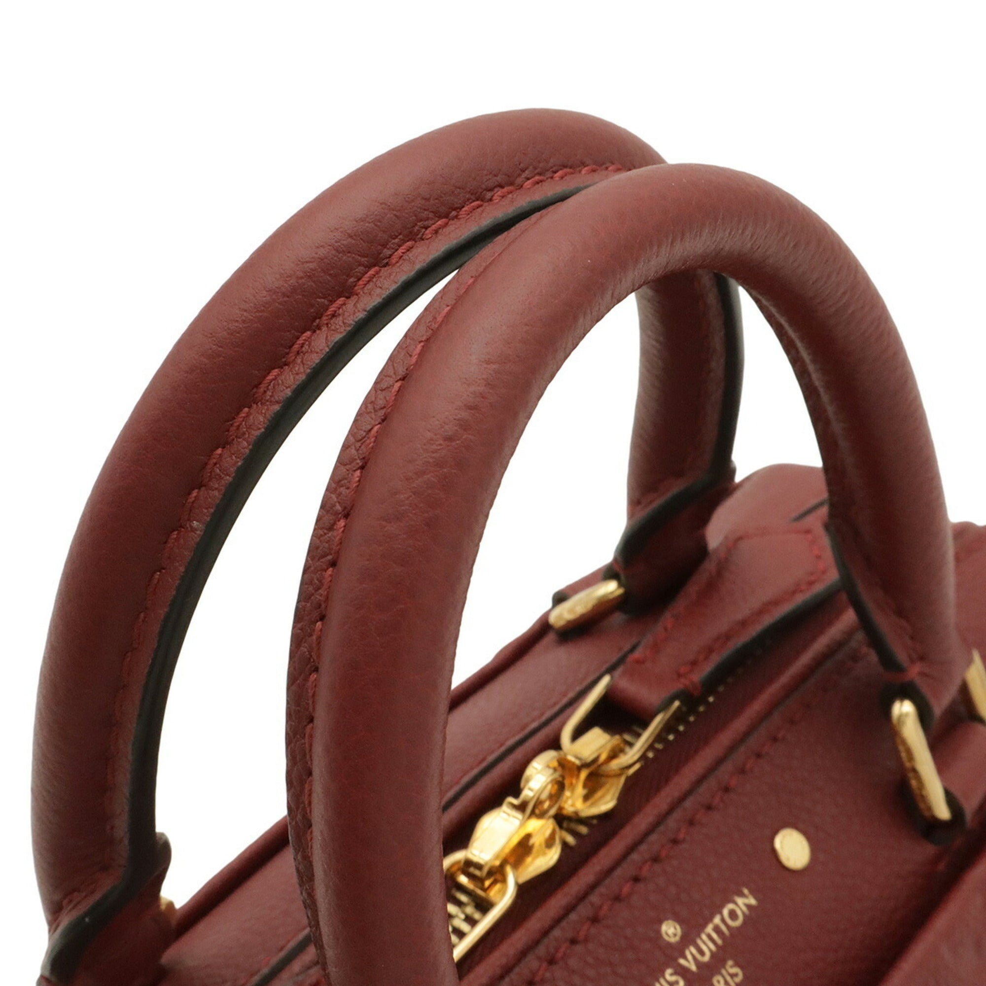 Louis Vuitton Rose Monogram Empreinte Leather Handbag Shoulder Bag (Pre-Owned)