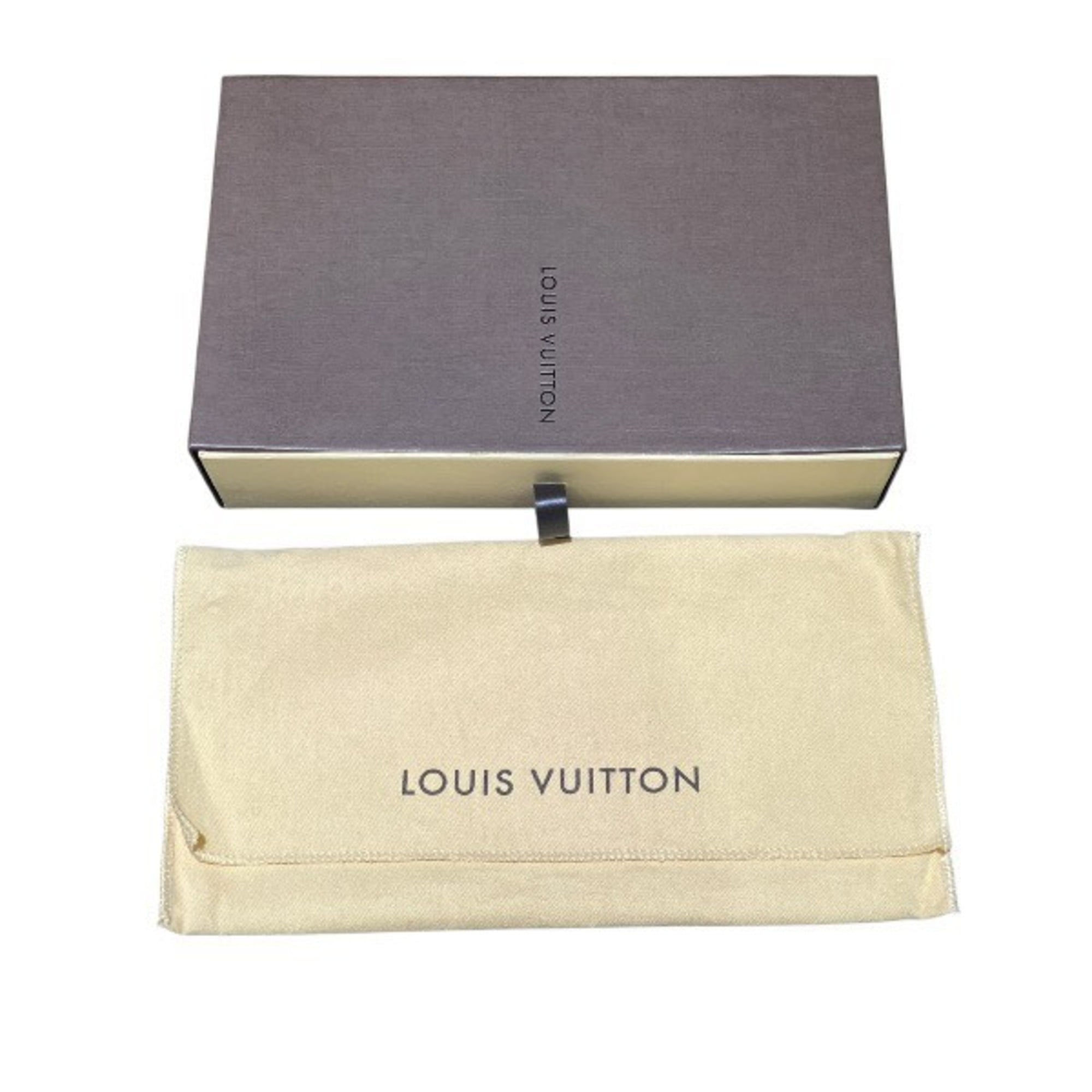 Louis Vuitton Monogram Pink Monogram Long Wallet (Bi-Fold) (Pre-Owned)