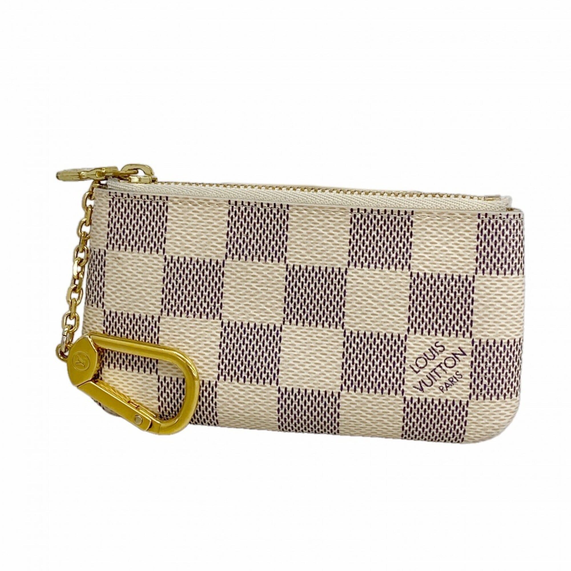 Louis Vuitton White Coin Purse/Coin Case (Pre-Owned)