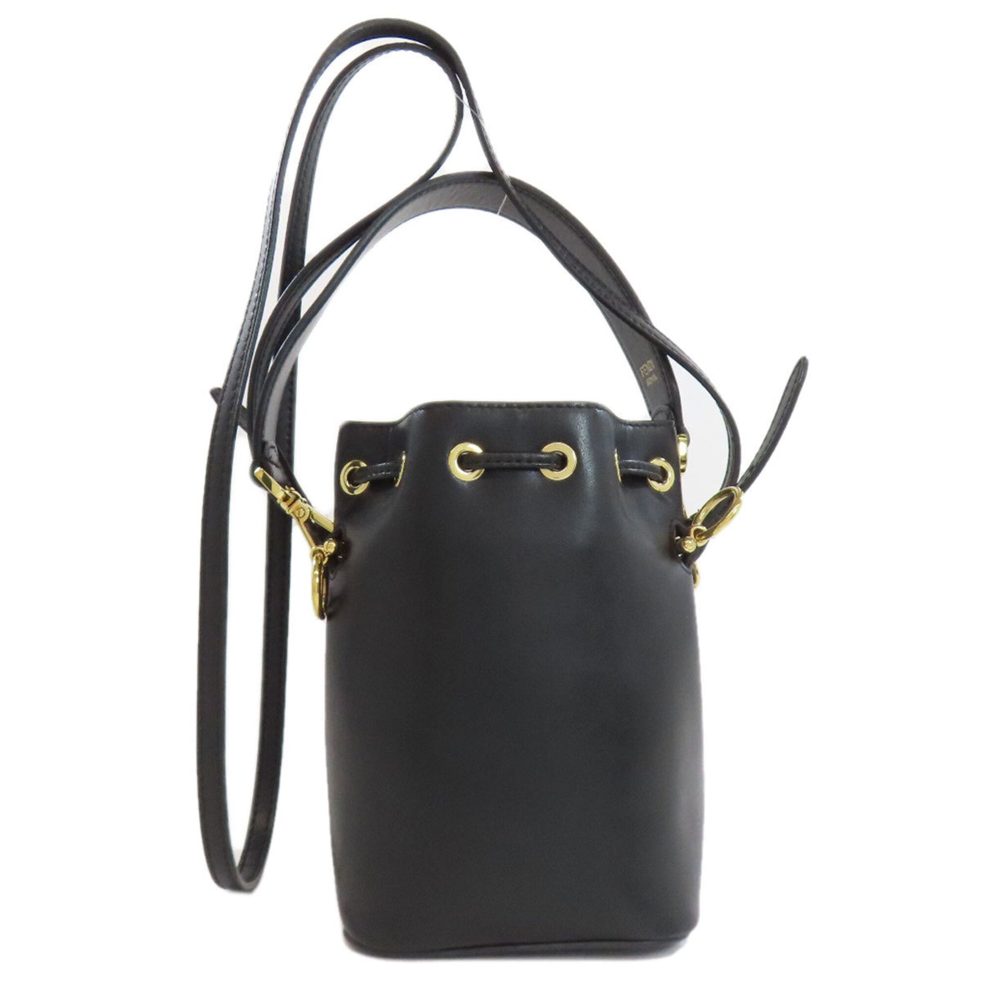 Fendi Black Leather Handbag (Pre-Owned)